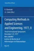 Computing Methods in Applied Sciences and Engineering, 1977. Third International Symposium, December