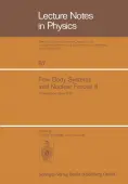 Few Body Systems and Nuclear Forces II