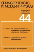 Springer Tracts in Modern Physics