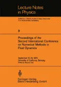 Proceedings of the Second International Conference on Numerical Methods in Fluid Dynamics