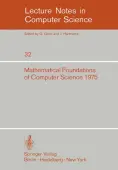 Mathematical Foundations of Computer Science 1975