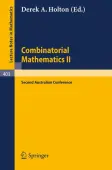 Combinatorial Mathematics II