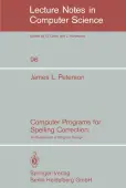 Computer Programs for Spelling Correction