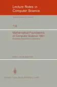 Mathematical Foundations of Computer Science 1981
