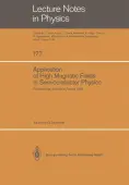 Application of High Magnetic Fields in Semiconductor Physics