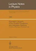 Geometric Aspects of the Einstein Equations and Integrable Systems