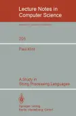 A Study in String Processing Languages