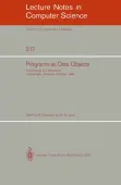 Programs as Data Objects