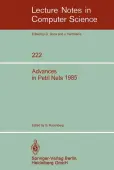 Advances in Petri Nets 1985