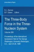 The Three-Body Force in the Three-Nucleon System