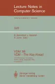 VDM '88. VDM - The Way Ahead