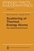 Scattering of Thermal Energy Atoms
