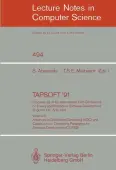 TAPSOFT '91: Proceedings of the International Joint Conference on Theory and Practice of Software De