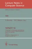 TAPSOFT '91: Proceedings of the International Joint Conference on Theory and Practice of Software De