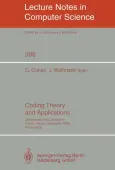 Coding Theory and Applications