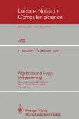 Algebraic and Logic Programming