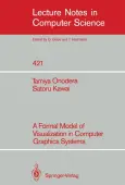 A Formal Model of Visualization in Computer Graphics Systems