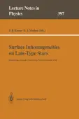 Surface Inhomogeneities on Late-Type Stars