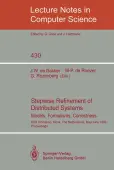 Stepwise Refinement of Distributed Systems