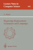Hyperedge Replacement: Grammars and Languages