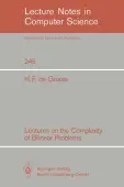 Lectures on the Complexity of Bilinear Problems