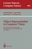 Object Representation in Computer Vision
