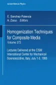 Homogenization Techniques for Composite Media