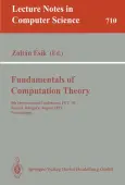 Fundamentals of Computation Theory