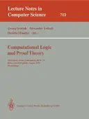 Computational Logic and Proof Theory