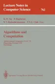Algorithms and Computation