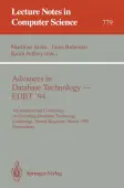 Advances in Database Technology - EDBT '94