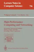 High-Performance Computing and Networking