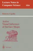 Active Visual Inference of Surface Shape
