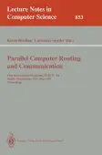 Parallel Computer Routing and Communication
