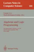 Algebraic and Logic Programming