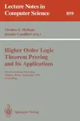 Higher Order Logic Theorem Proving and Its Applications