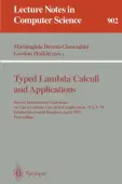 Typed Lambda Calculi and Applications