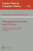 Information Security and Privacy