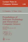 Foundations of Software Technology and Theoretical Computer Science