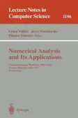 Numerical Analysis and Its Applications