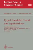 Typed Lambda Calculi and Applications
