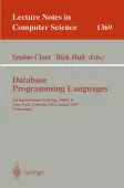 Database Programming Languages