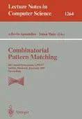 Combinatorial Pattern Matching