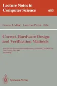 Correct Hardware Design and Verification Methods
