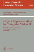 Object Representation in Computer Vision II