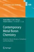 Contemporary Metal Boron Chemistry I