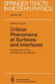 Critical Phenomena at Surfaces and Interfaces