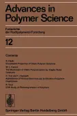 Advances in Polymer Science