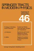 Springer Tracts in Modern Physics