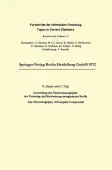 Anwendung der Gaschromatographie zur Trennung und Bestimmung anorganischer Stoffe
